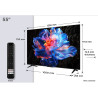 TV - LED - TCL - 55” 140 cm - 4K - 50 Hz - Smart TV - 55P69K