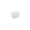 Bac de rangement polypropylène de 4 L, transparent