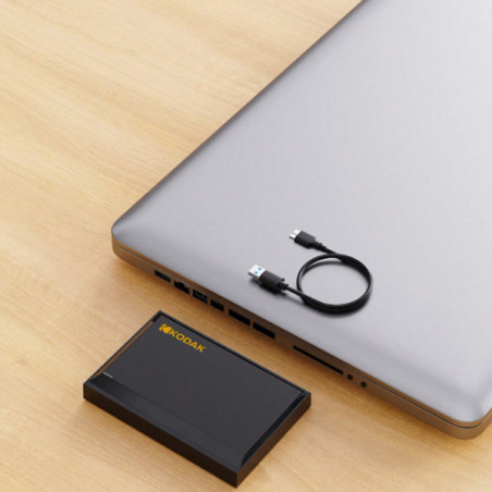 Disque dur externe P190 2 To USB 3.0 Noir - KODAK - HD_EXT_2TP19