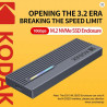 Boitier externe USB-C pour HDD M.2 NVMe noir - KODAK - RACK_EKACE010