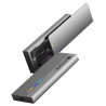 Boitier externe USB-C pour HDD M.2 NVMe noir - KODAK - RACK_EKACE010