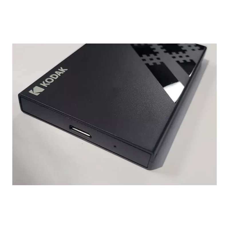 Boîtier externe E100 pour HDD/SSD 2,5" Noir - KODAK - RACK_EKACE1