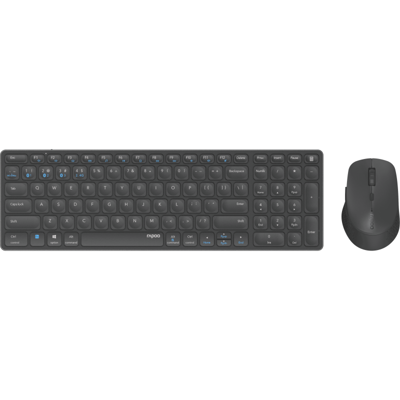 Pack clavier et souris sans fil 9810M - RAPOO - RAPOO_CLA_13276