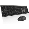 Pack clavier et souris sans fil Grapheme noir - BLUESTORK - BS_PACK_WL_PC_BE_F