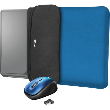 Housse d'ordinateur 15,6" + souris sans fil - TRUST - SOU_TRUST_23452
