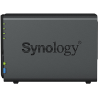 Serveur de stockage Disk Station Quad 1,7GHz 2Go 2xSATA3 1xGbL 3xUSB3.0  - SYNOLOGY - NAS_SYNOL_DS223