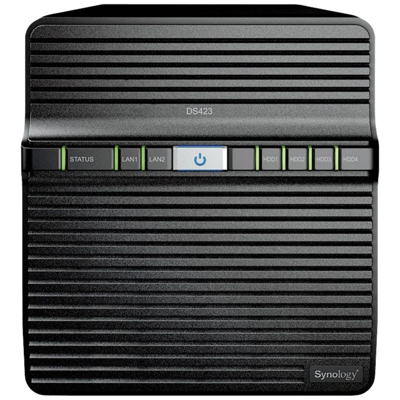 Serveur de stockage DiskStation Desktop Quad 1,7GHz 2Go 4xSATA3 2GbL/2USB - SYNOLOGY - NAS_SYNOL_DS423