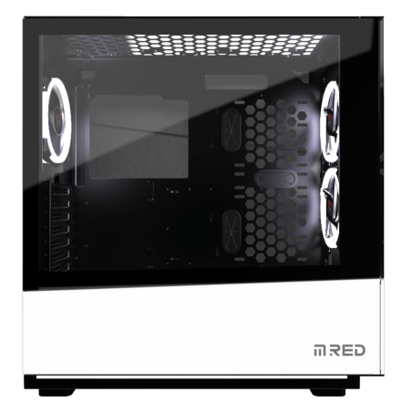 Boîtier Elite White Rainbow ARGB Micro ATX - M.RED - BT_M.RED_01500372