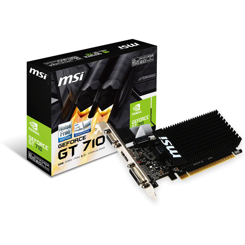 Carte graphique GeForce GT710 2GD3H LP - MSI - CV_MSI_GT710_2GD3H