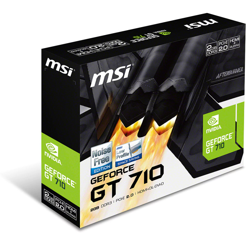 Carte graphique GeForce GT710 2GD3H LP - MSI - CV_MSI_GT710_2GD3H