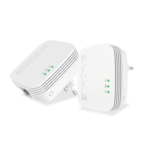 Pack de 2 adaptateurs CPL 600Mbps - STRONG - STRONG_PLWF600MIND