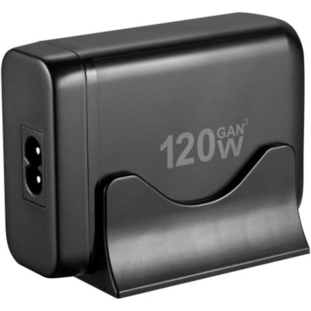 Chargeur 6 ports USB et USB-C 120W - VOLKANO - VOL_VK_8066_BK