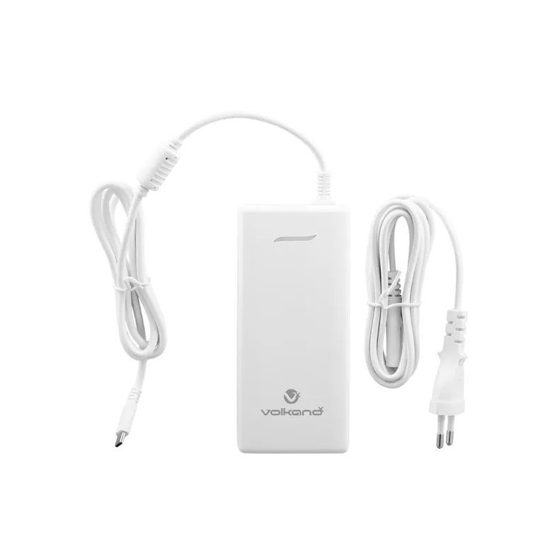 Chargeur universel pour PC USB-C 100W - VOLKANO - VOL_VK_8050_WT