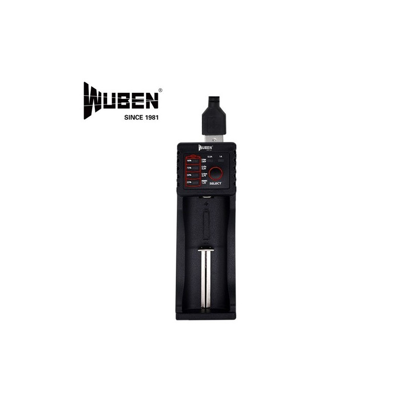Chargeur batterie micro USB - WUBEN - WUB_ONE_BAY_CHARGE