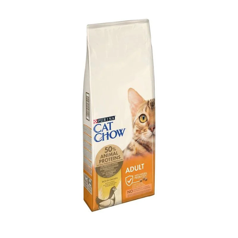 Croquettes pour chat adulte Purina poulet 10Kg - CAT CHOW - WCATCHOWP10