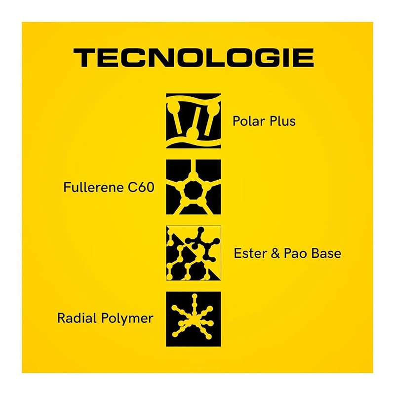 Bardahl XTS C60 10W50 - Huile Moto 4T Synthétique 3x1L - Technologie Fullèrene C60 Et Polar Plus