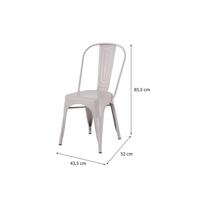 CHAISE JARDIN SOHO ROSE - NATERIAL