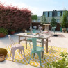 CHAISE JARDIN SOHO ROSE - NATERIAL