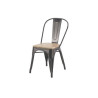 CHAISE JARDIN OXFORD GRIS - NATERIAL