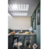 CHAISE JARDIN OXFORD GRIS - NATERIAL