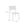 Chaise Lyra beta blanc - NATERIAL