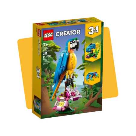 Le perroquet exotique LEGO - Dès 7 ans
