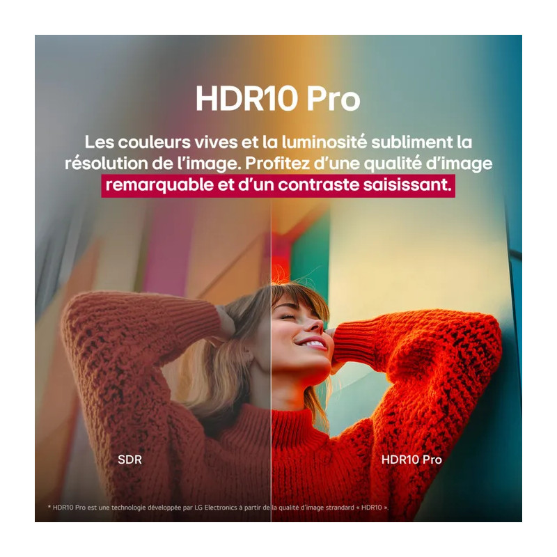 TV - LED - LG - 139 cm - 4K - 50Hz - Smart TV - processeur a7 AI 4K Gen8 - 55UA75006LA-AEU