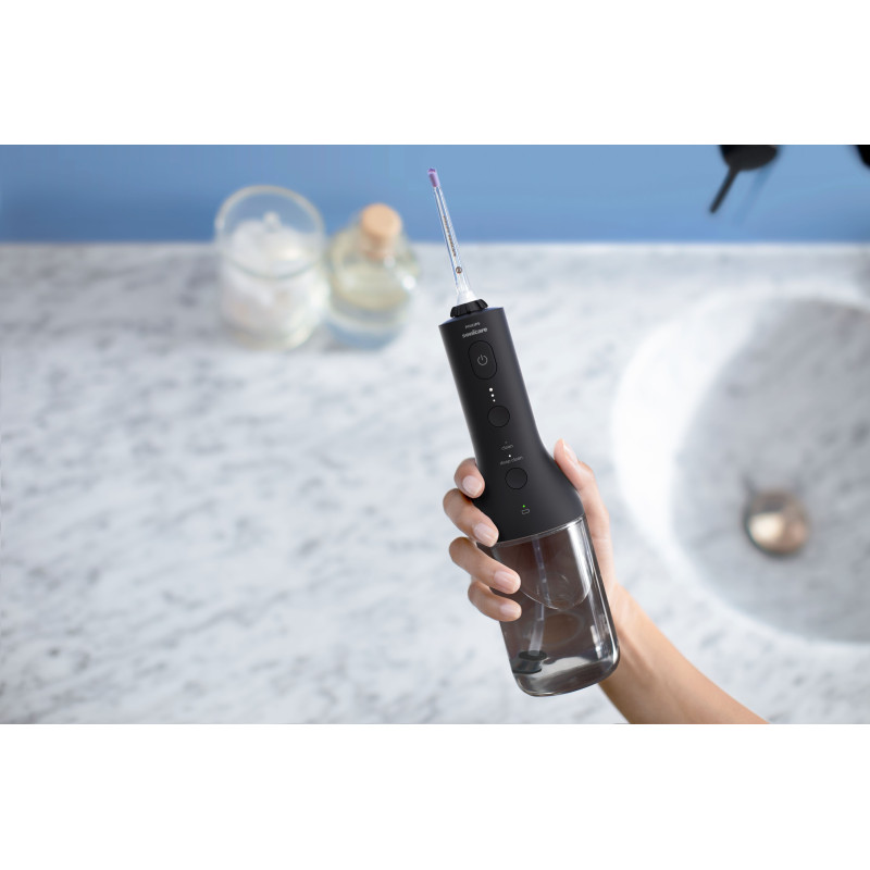 Philips Power Flosser 3000 sans fil HX3826/33 Jet dentaire - Noir