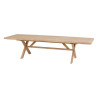 Table de jardin extensible "Xenia" 12 places en acacia - Hespéride