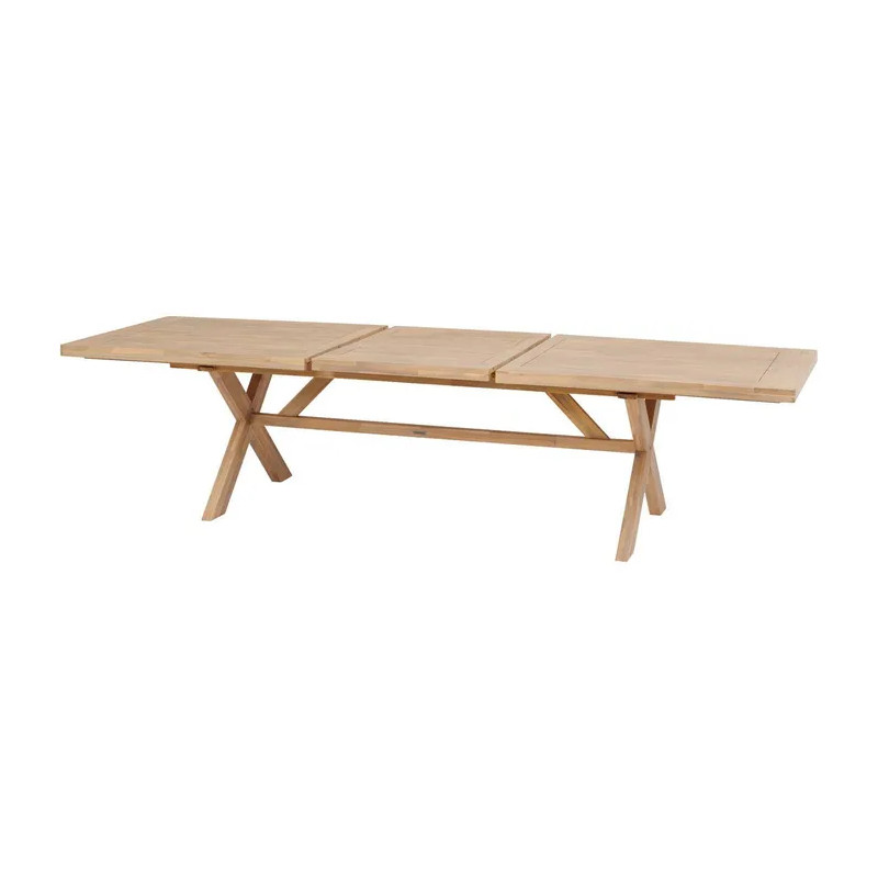 Table de jardin extensible "Xenia" 12 places en acacia - Hespéride