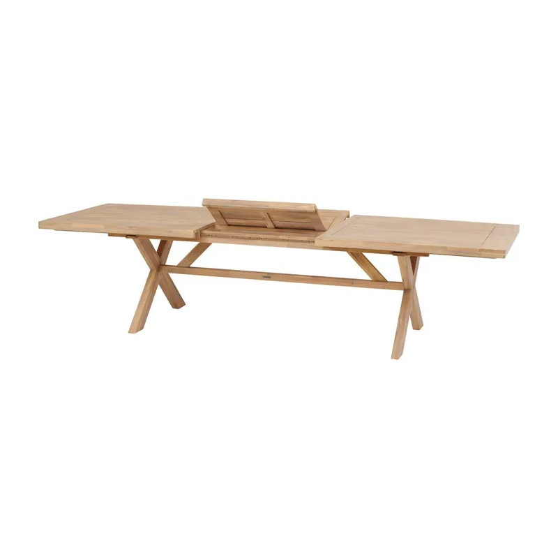 Table de jardin extensible "Xenia" 12 places en acacia - Hespéride