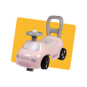 Porteur auto Rose SMOBY - Dès 1 an