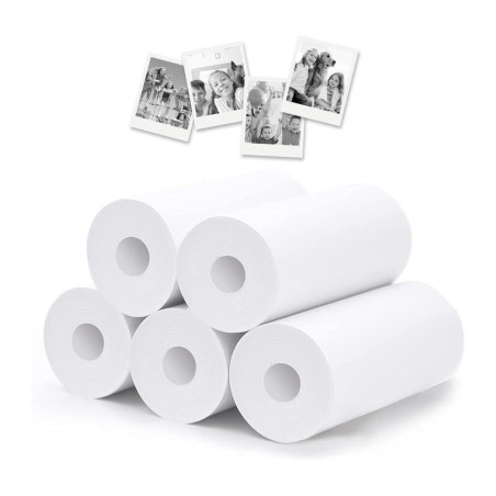 5 rouleaux de papier pour appareil photo KidPic - MUVIT