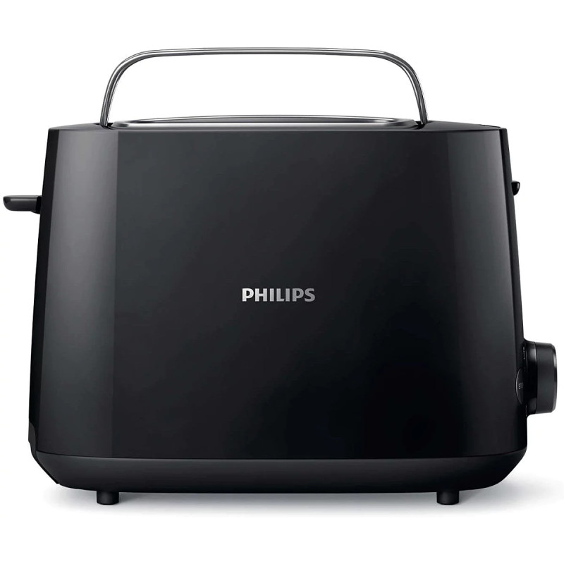 Grille-pain 2 tranches Daily Collection noir - PHILIPS - HD2581/90