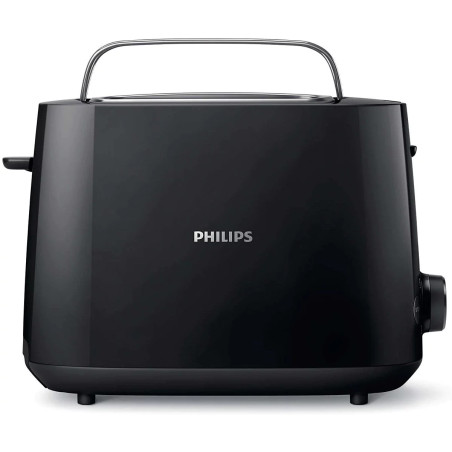 Grille-pain 2 tranches Daily Collection noir - PHILIPS - HD2581/90
