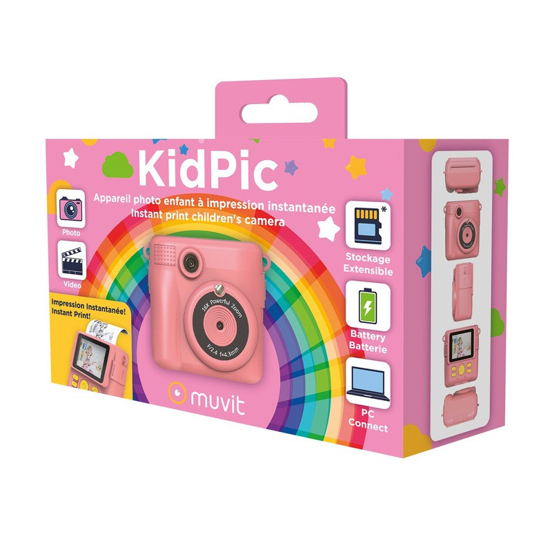 APP.PHOTO MUVIT KIDPIC ROSE
