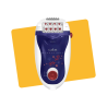 Epilateur électrique Silence soft 5W Blanc/Bleu - CALOR - EP5624CO