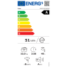 Haier Serie 636 HW100-B14636N machine à laver Charge avant 10 kg 1400 tr/min Blanc