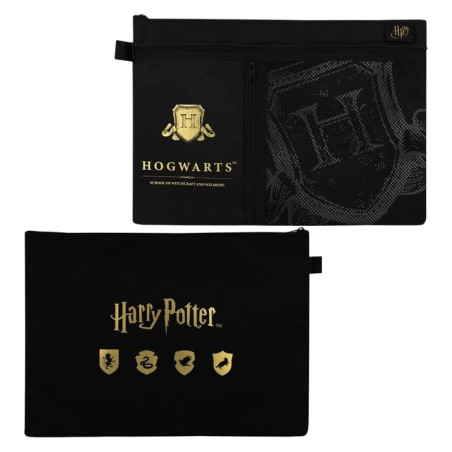 Pochette d'études multi-poches Harry Potter - AR02044