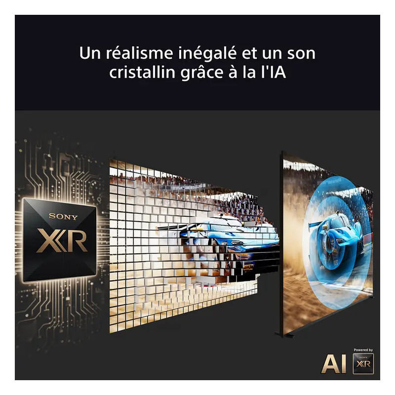 TV - OLED - SONY - 164 cm - 4K - 120Hz - Smart TV - K65XR8M25B-CEI