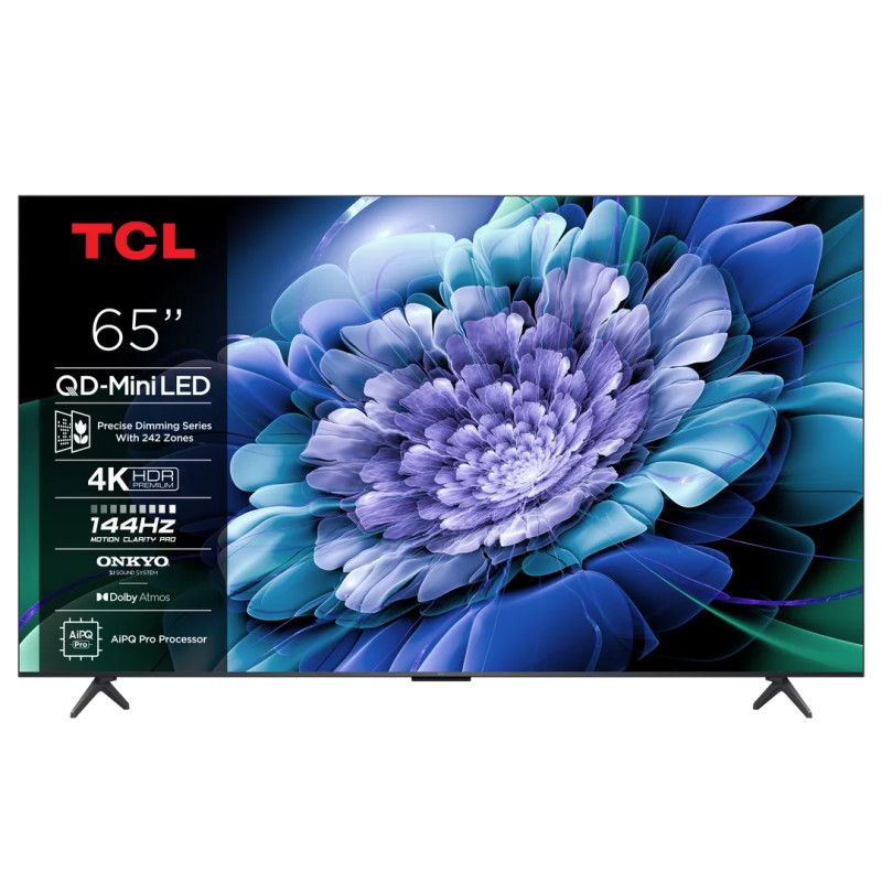 TV - Mini LED - TCL - 164 cm - 4K - 144Hz - Smart TV - 65C69K