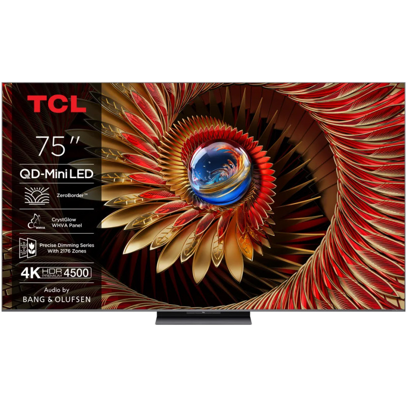 TV - Mini LED - TCL - 189 cm - 4K - 144Hz - Smart TV  - 75C89K