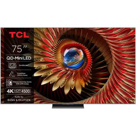 TV - Mini LED - TCL - 189 cm - 4K - 144Hz - Smart TV  - 75C89K
