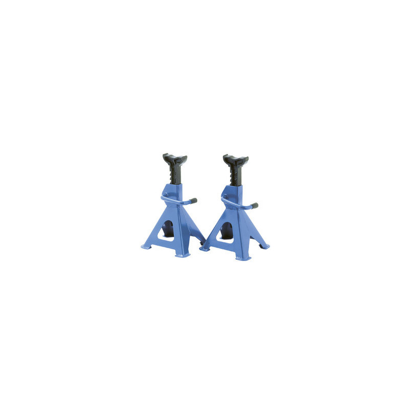 Lot de 2 chandelles crémaillère