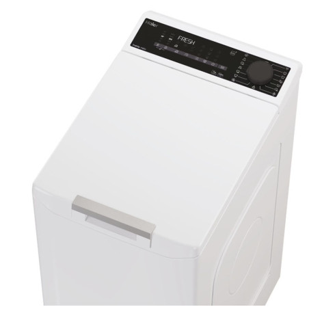 Lave-linge top 7kg 1400trs/min blanc - HAIER - THASN476TM4-S