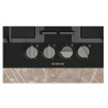 Table de cuisson gaz IQ300 4 foyers Noir - SIEMENS - EN6B6HK40