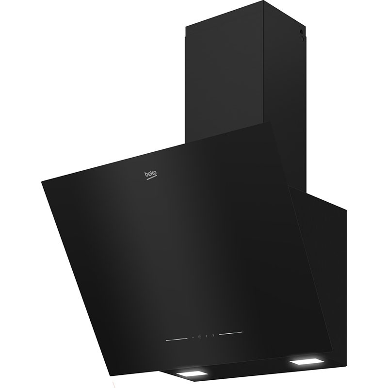 Hotte inclinée murale bPRO 500 60cm Noir - BEKO - BHCA62442BBH