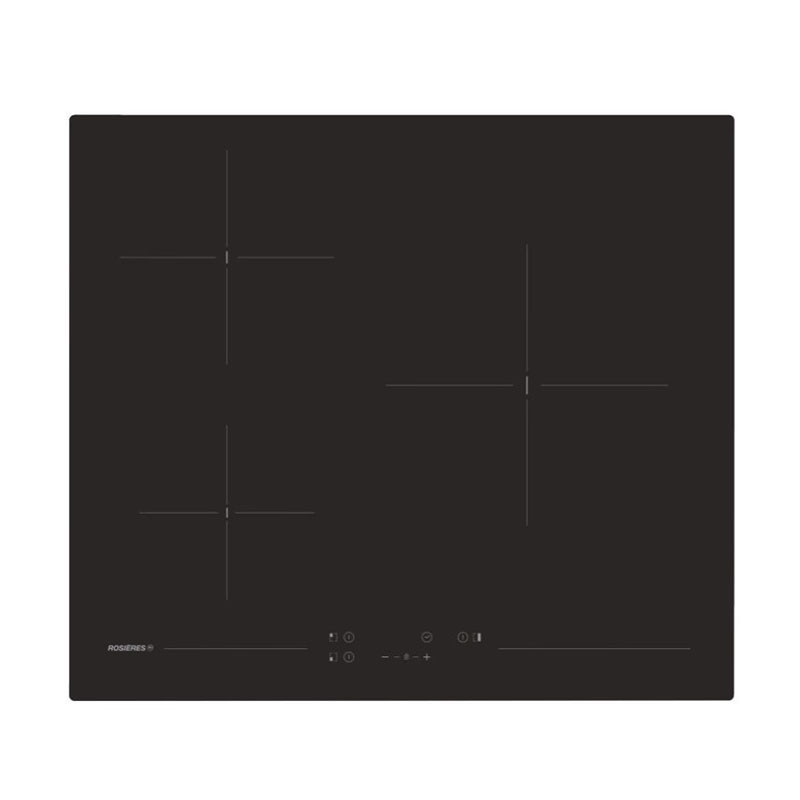 Table de cuisson vitrocéramique Nouveau Origine 3 feux 5500 W Noir - ROSIERES - RKD73CT