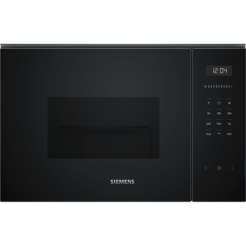 Micro-ondes combiné encastrable avec grill 25 L Noir - SIEMENS - BE555LMB1F