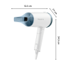 Sèche-cheveux Express 1600W Blanc Neige /Bleu - ROWENTA - CV1836F0